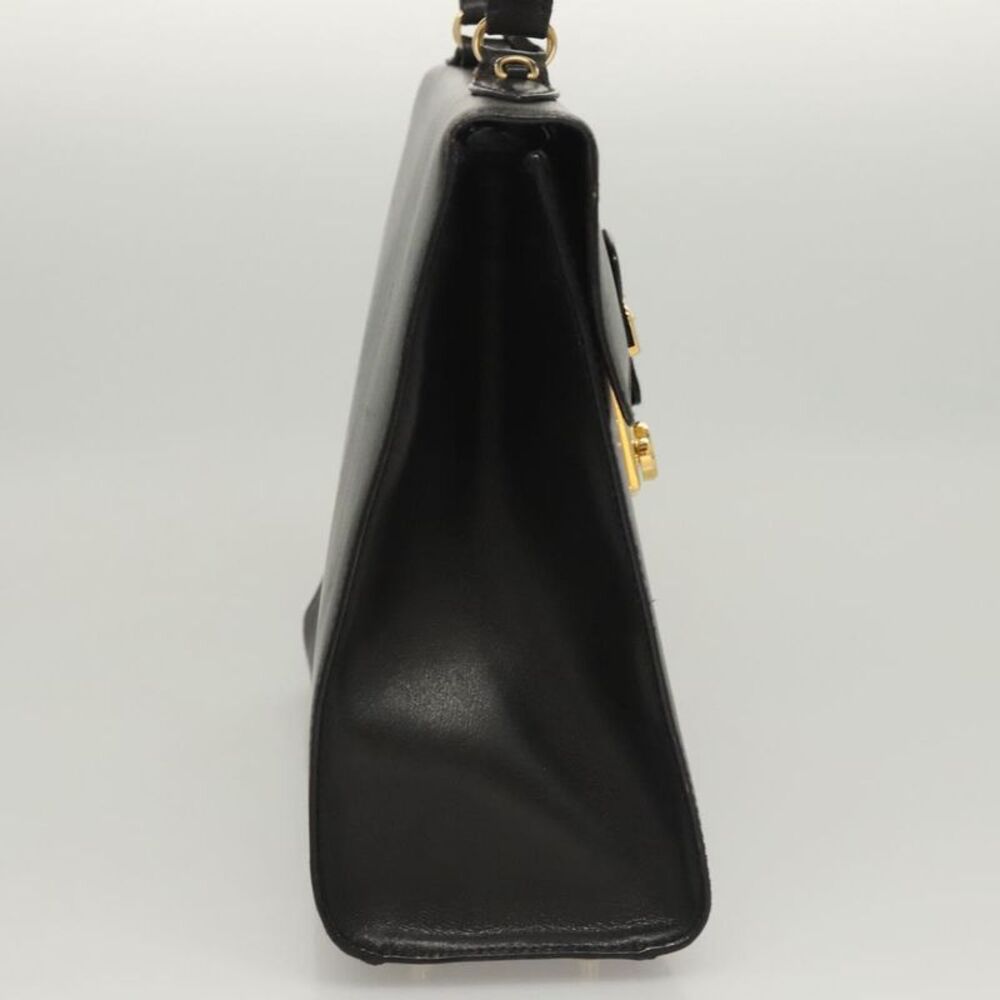 Prada Black Leather Handbag (Pre-Owned) - Picture 4 of 16